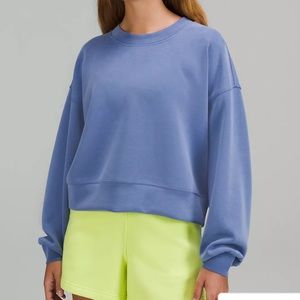 NWT Lululemon Perfectly Oversize Crop Crew